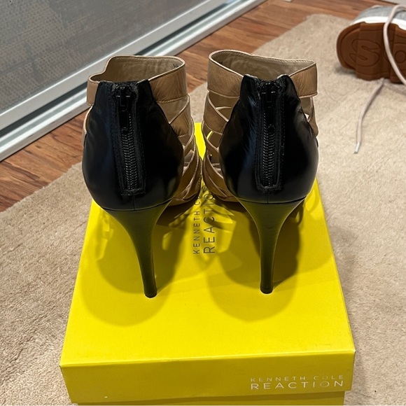 14th & Union Heels Black Nude Strappy 4” Size 9.5 - Picture 9 of 13